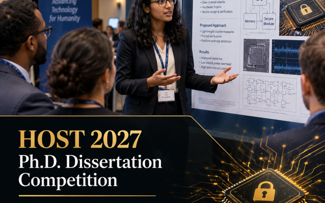 IEEE Hardware-Oriented Security and Trust (HOST) 2027: PhD Dissertation Competition Submission